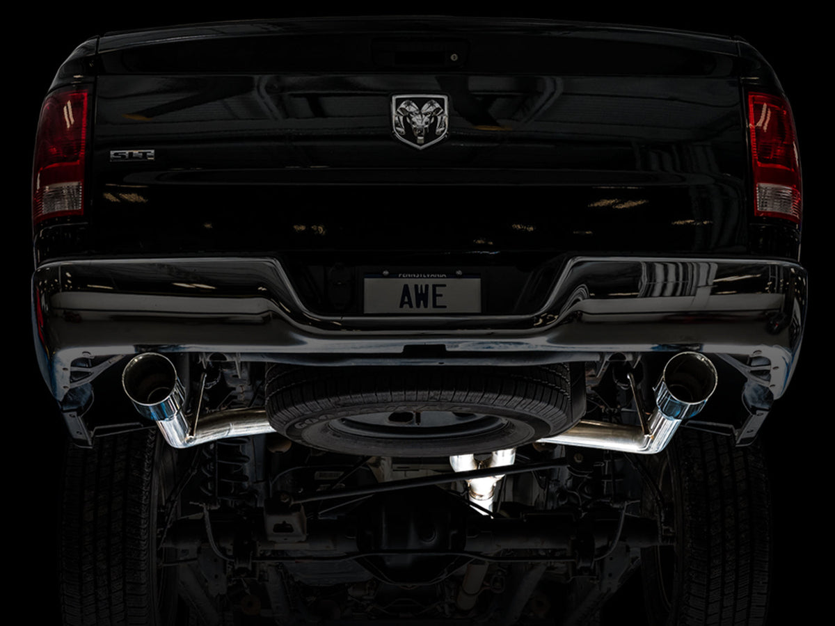 AWE 0FG Exhaust – RAM 1500 5.7L (DS, without Bumper Cutouts)