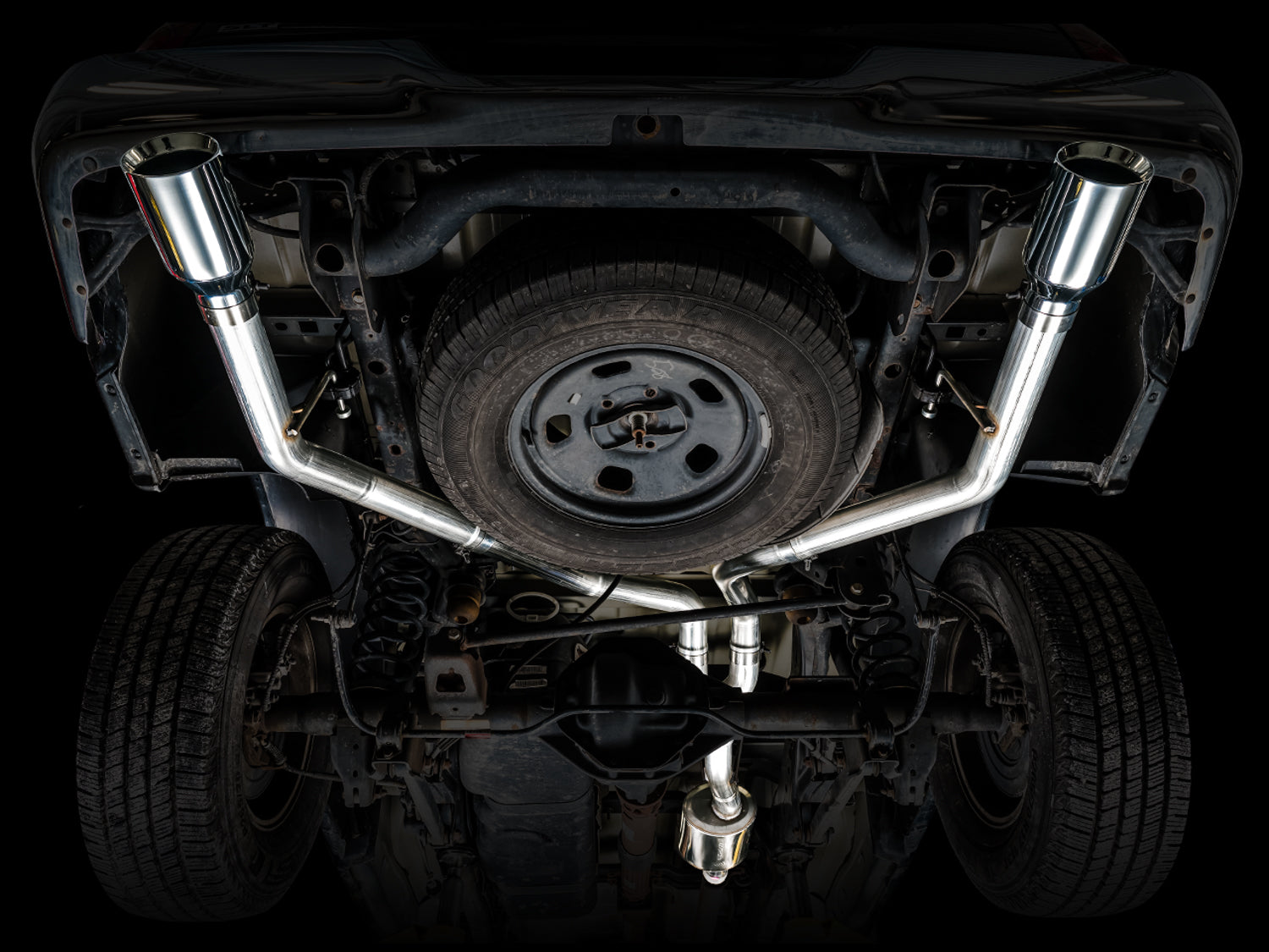 AWE 0FG Exhaust – RAM 1500 5.7L (DS, without Bumper Cutouts)
