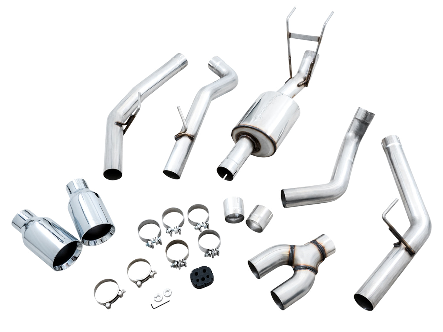 AWE 0FG Exhaust – RAM 1500 5.7L (DS, without Bumper Cutouts)