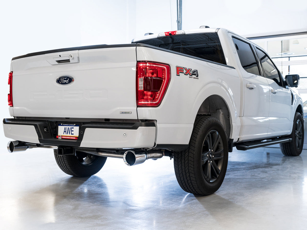 AWE 0FG Exhaust – Ford F-150 2021+ (Flat Bumper)