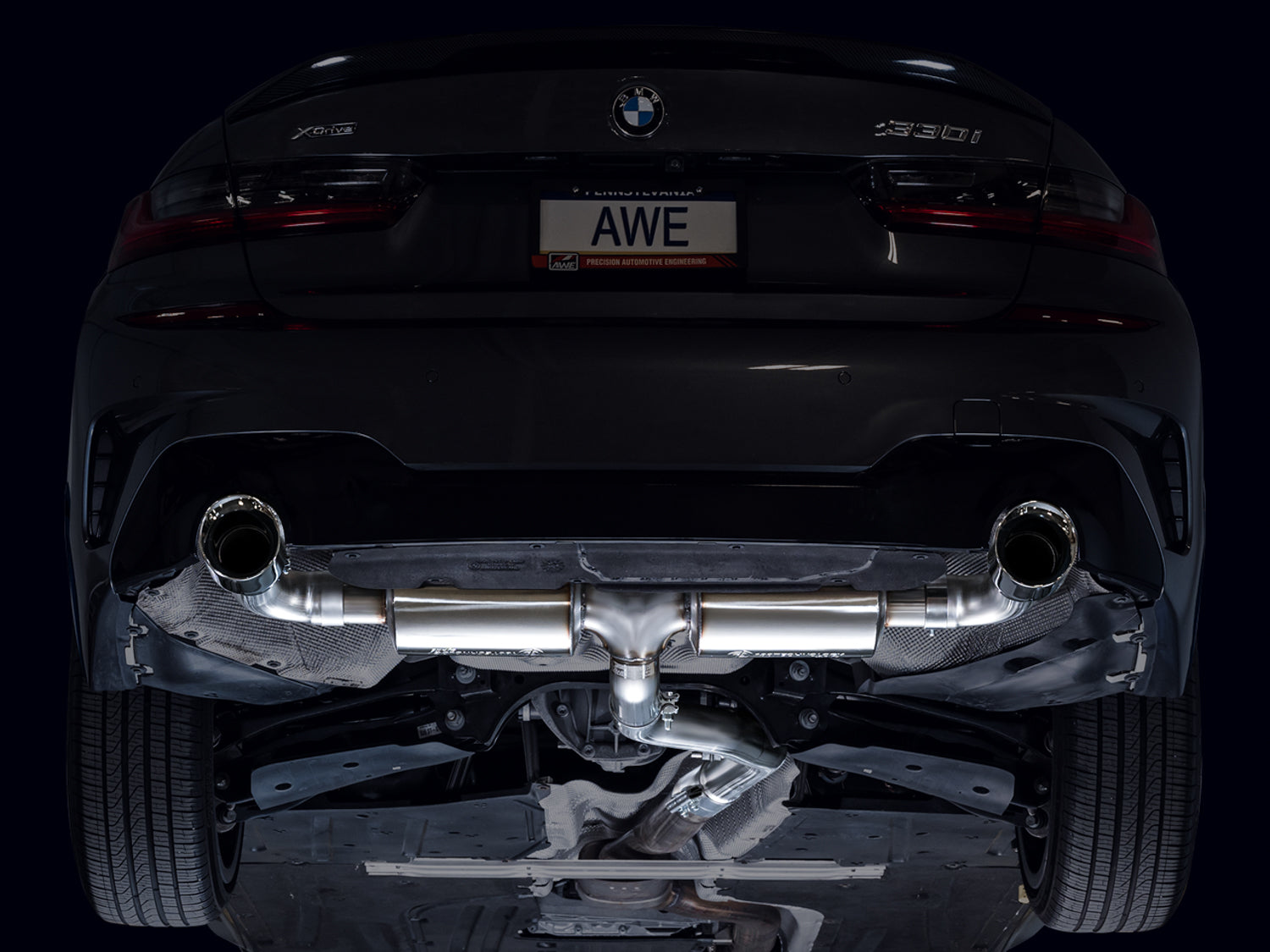 AWE Track Edition Exhaust – BMW G20 330i / G22 430i