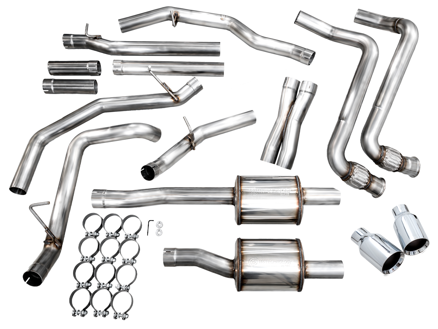 AWE 0FG Exhaust – RAM 1500 3.0TT Hurricane 2025+