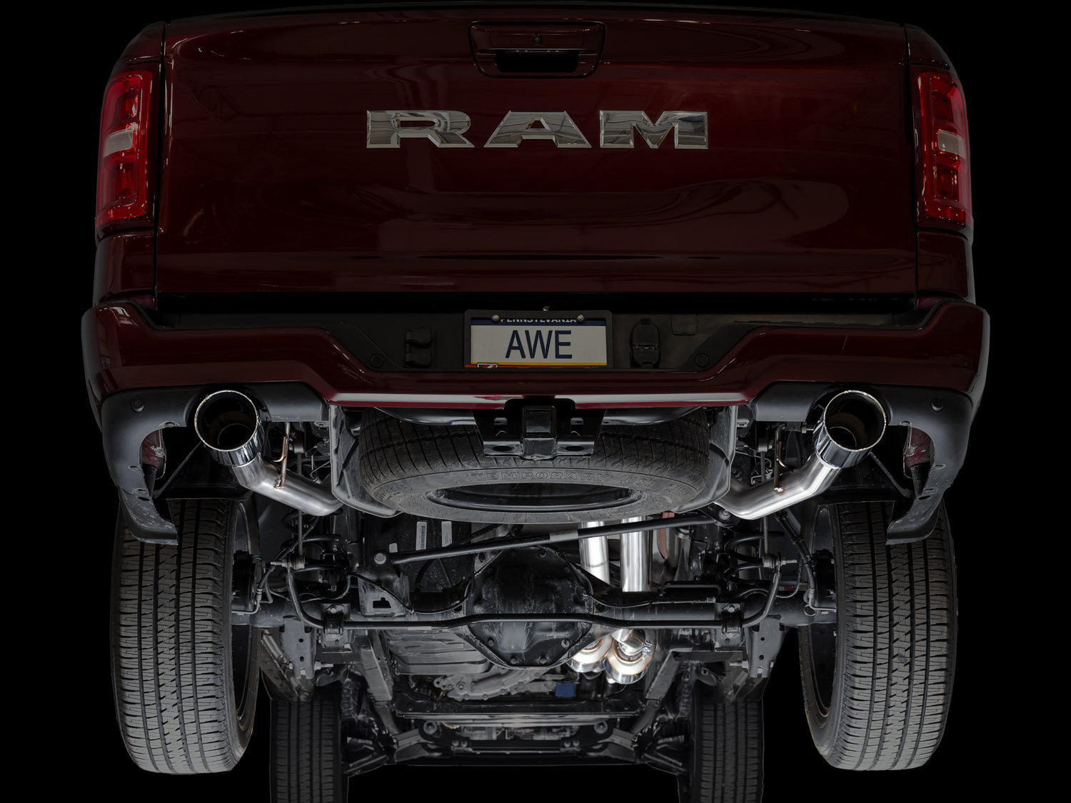 AWE 0FG Exhaust – RAM 1500 3.0TT Hurricane 2025+