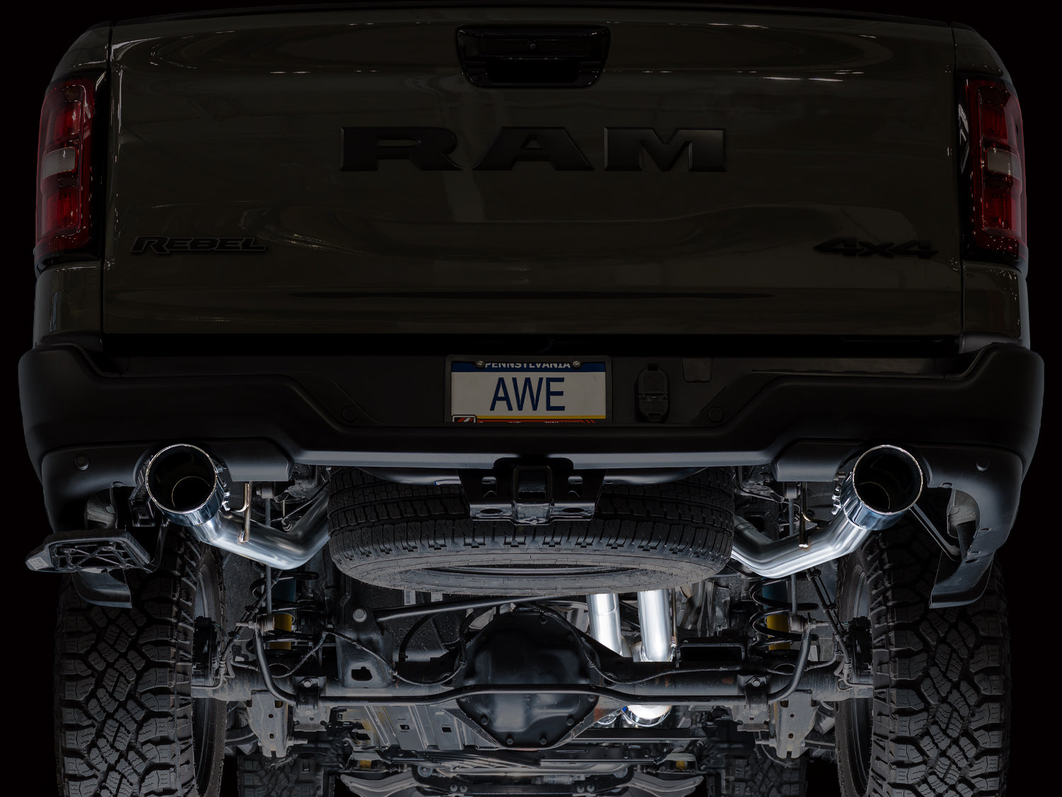 AWE 0FG Exhaust – RAM 1500 3.0TT Hurricane 2025+