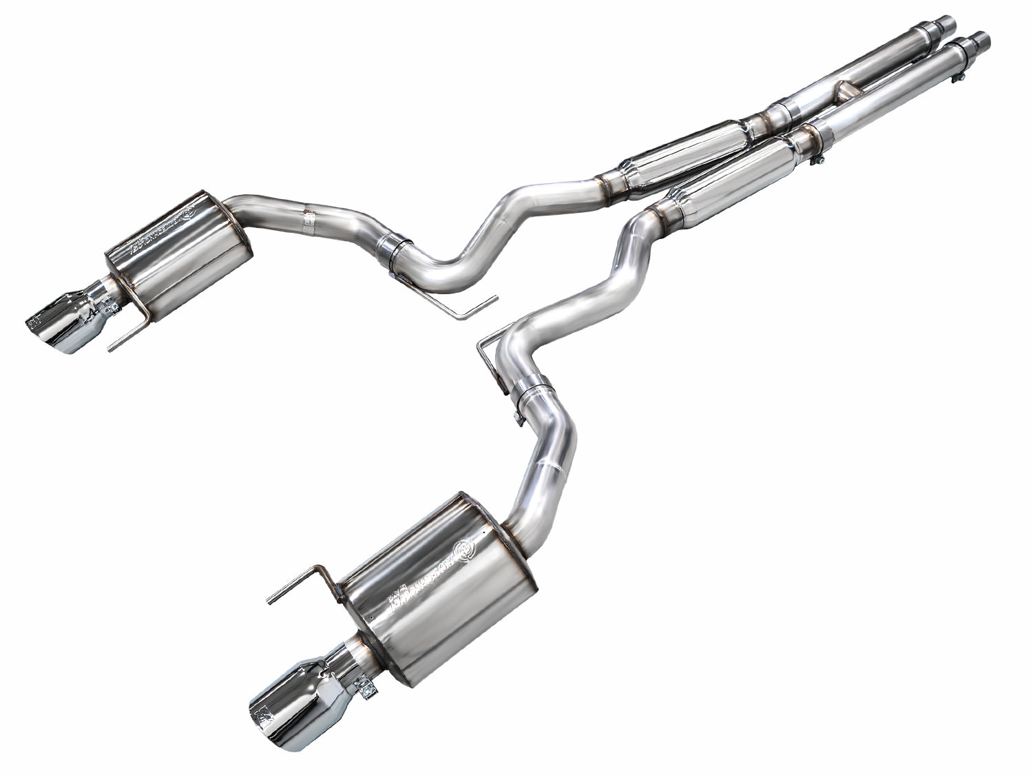 AWE Touring Edition Exhaust – Ford S650 Mustang GT (Dual Tip)