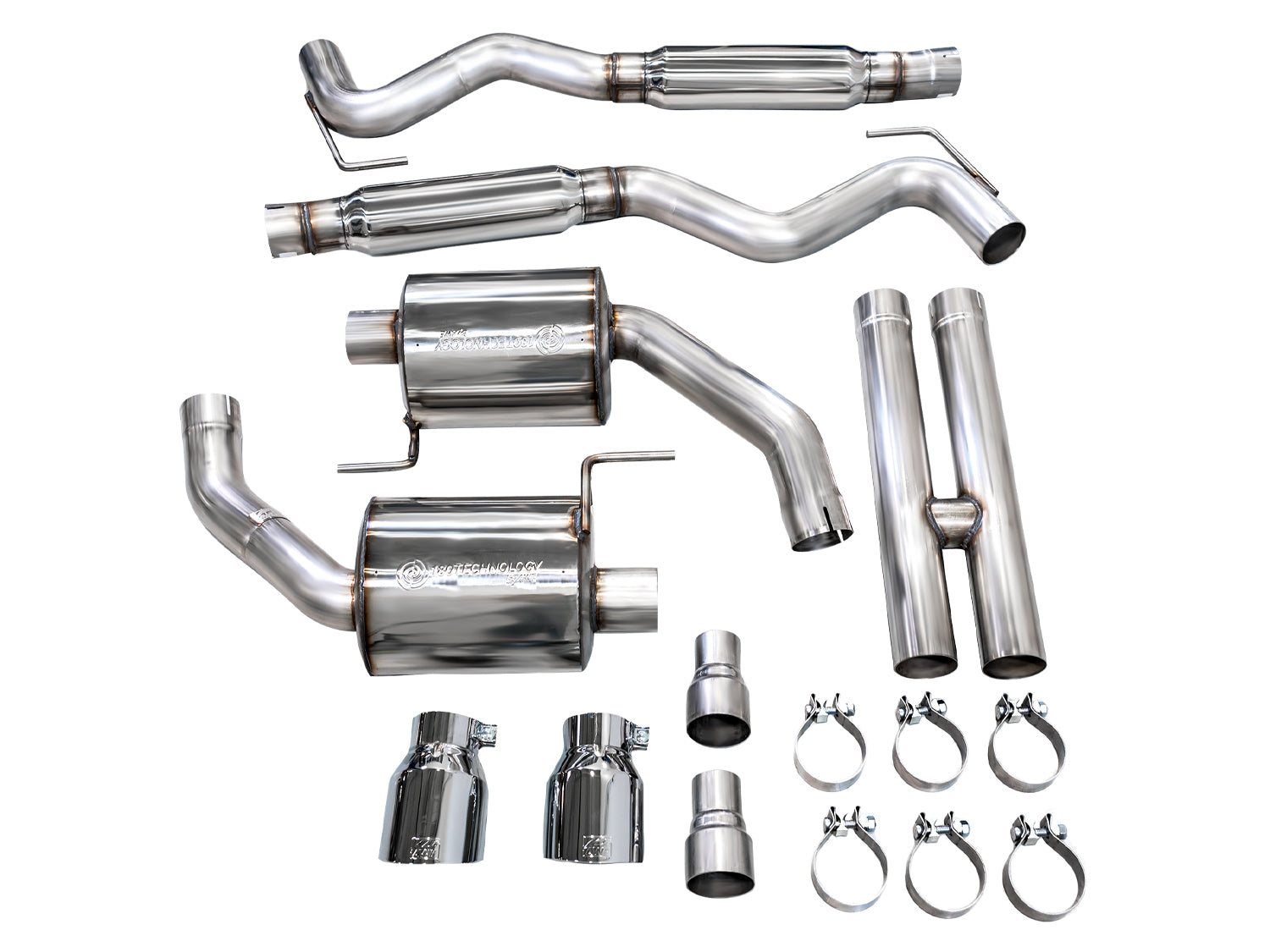 AWE Touring Edition Exhaust – Ford S650 Mustang GT (Dual Tip)