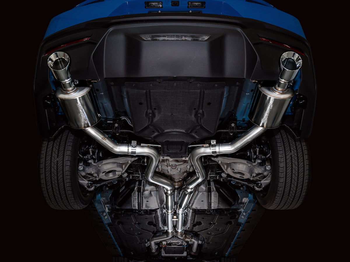 AWE Touring Edition Exhaust – Ford S650 Mustang GT (Dual Tip)