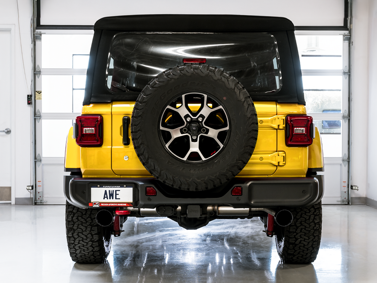 AWE Tread Edition Exhaust – Jeep JL / JLU Wrangler