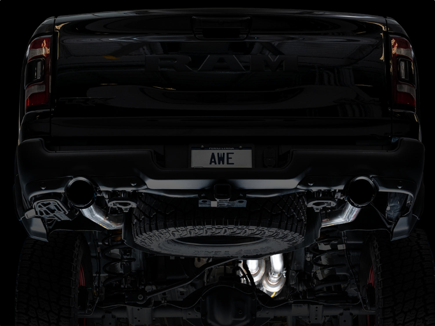AWE 0FG Exhaust – RAM 1500 TRX