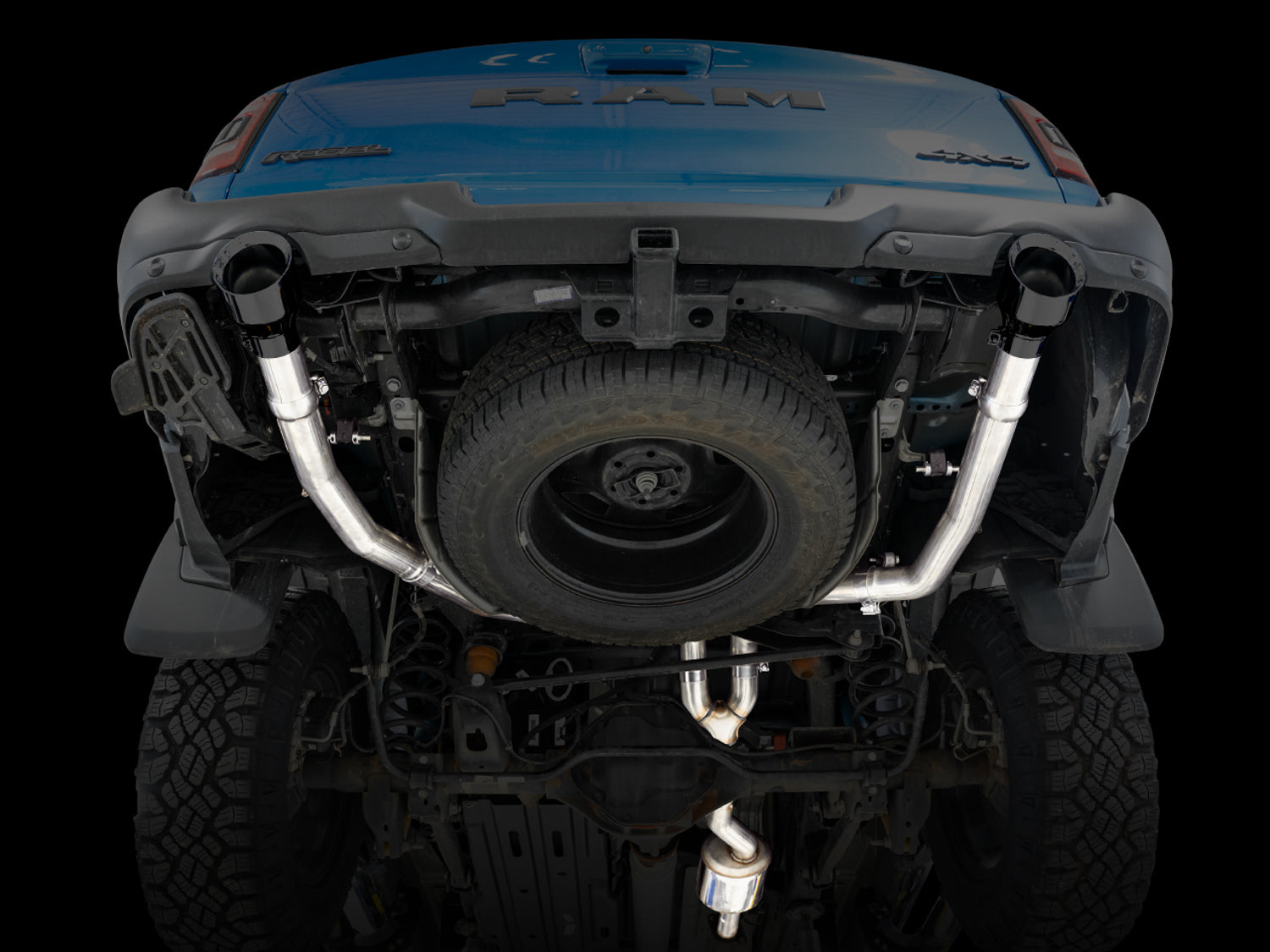 AWE 0FG Exhaust – RAM 1500 5.7L (DT, 5th Gen)
