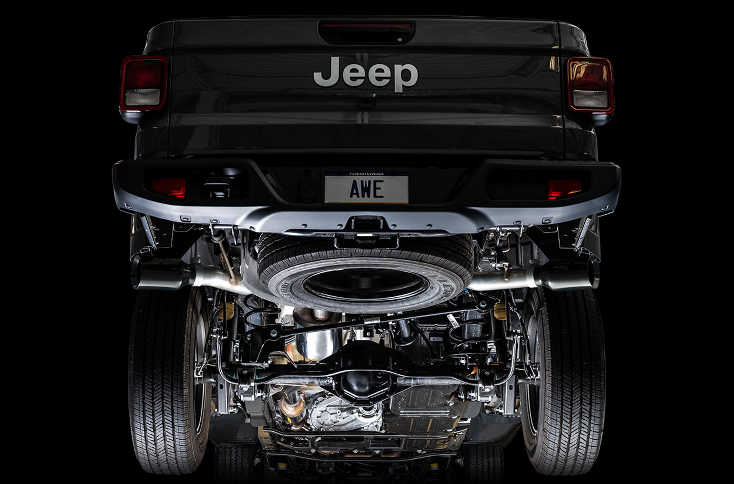 AWE Tread Edition Exhaust – Jeep JT Gladiator