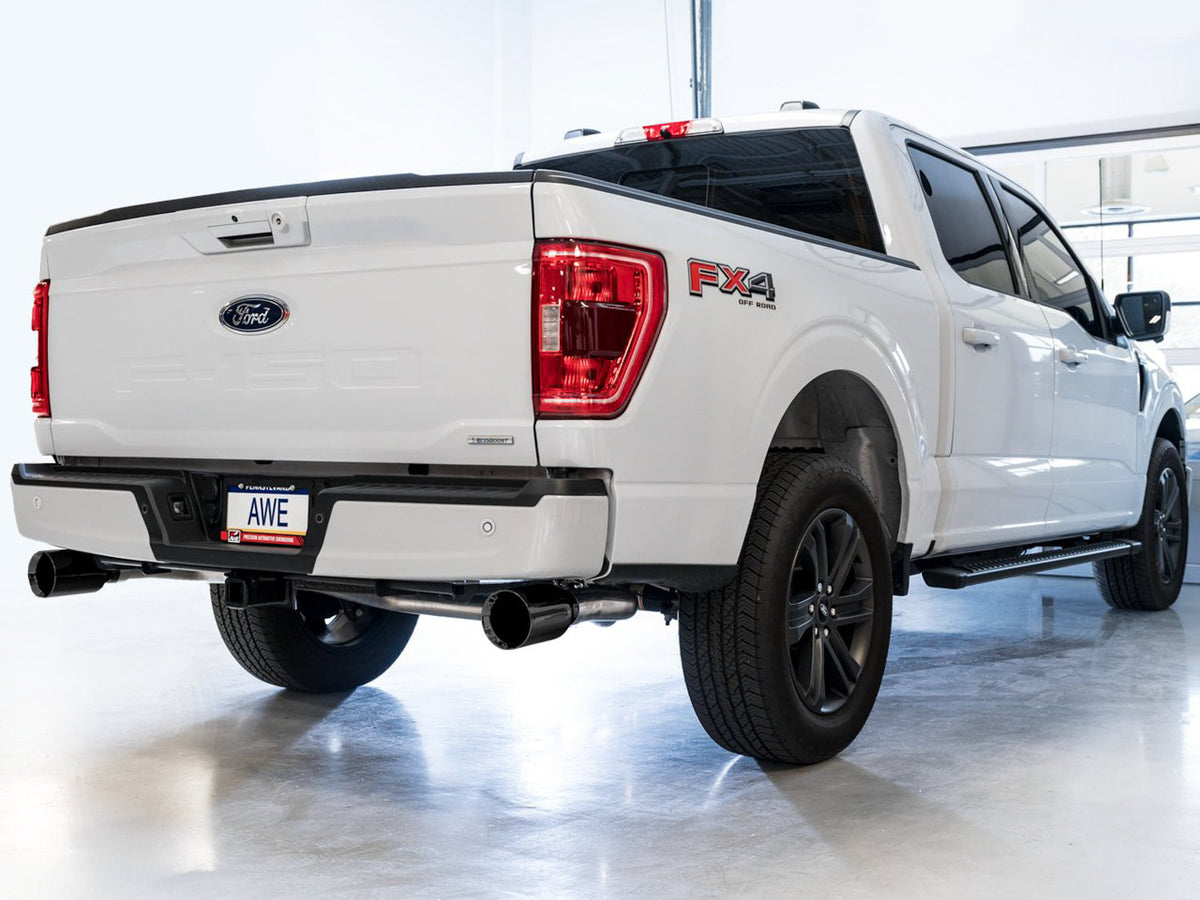 AWE 0FG Exhaust – Ford F-150 2021+ (Flat Bumper)