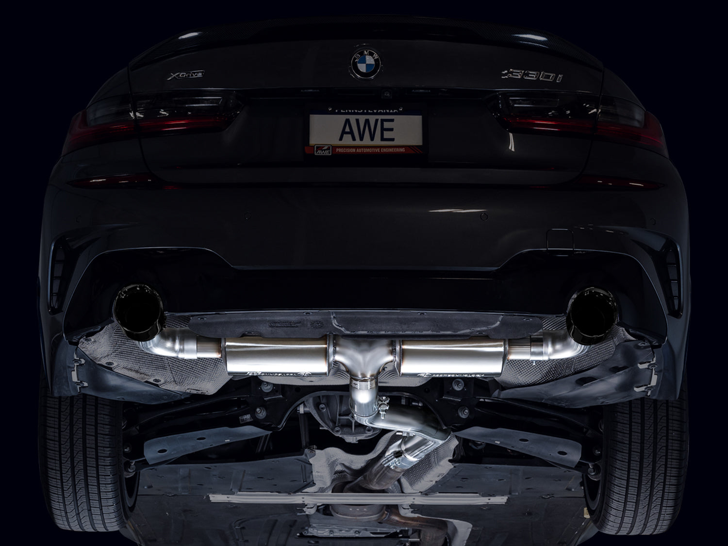 AWE Track Edition Exhaust – BMW G20 330i / G22 430i