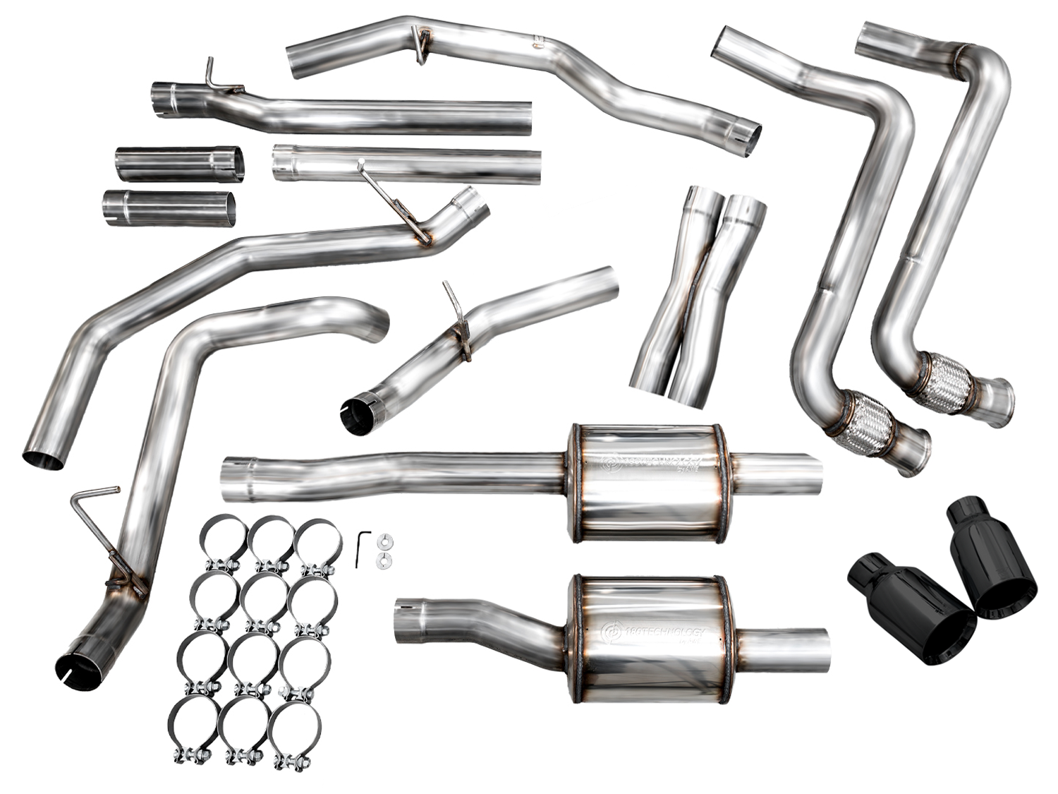 AWE 0FG Exhaust – RAM 1500 3.0TT Hurricane 2025+