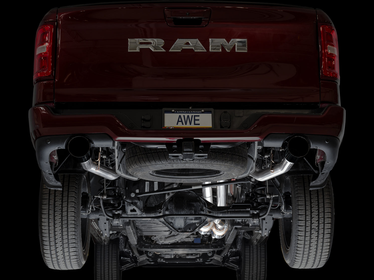 AWE 0FG Exhaust – RAM 1500 3.0TT Hurricane 2025+