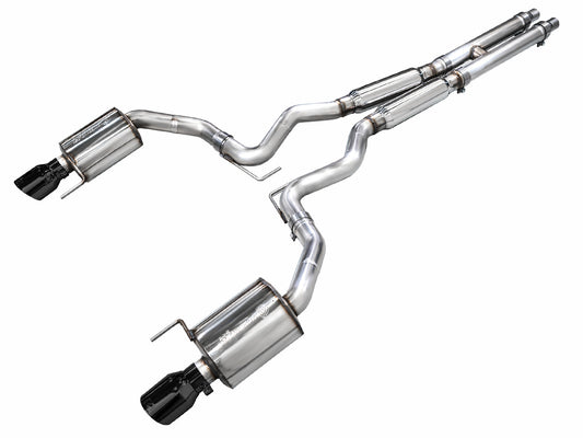 AWE Touring Edition Exhaust – Ford S650 Mustang GT (Dual Tip)