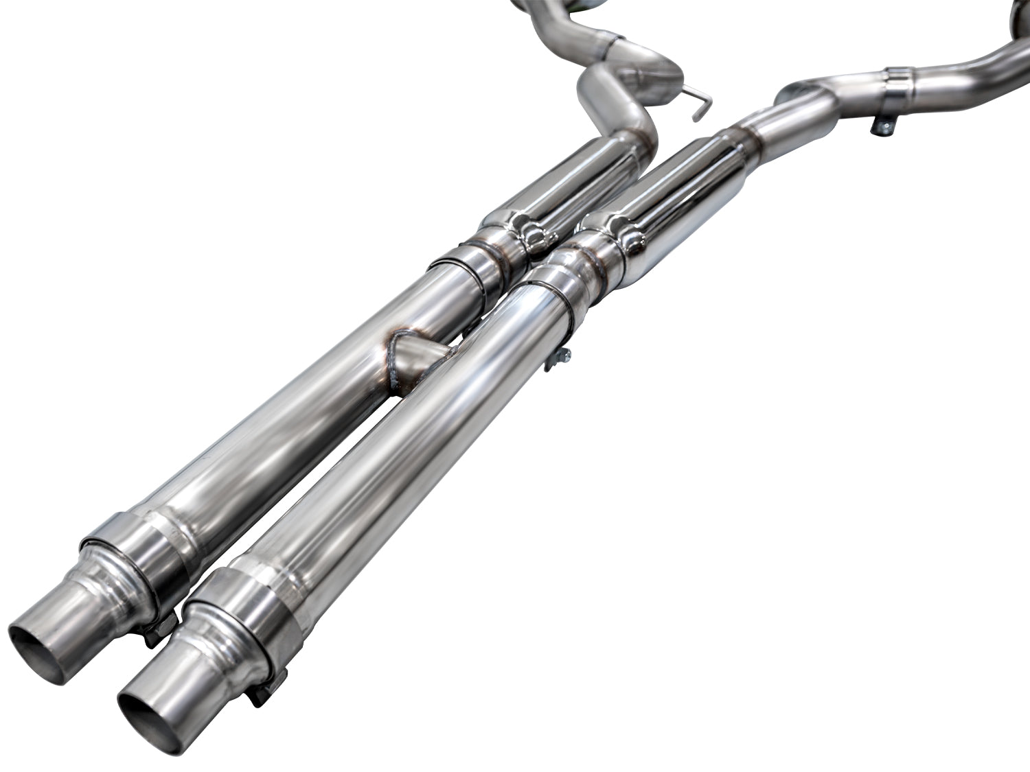 AWE Touring Edition Exhaust – Ford S650 Mustang GT (Dual Tip)