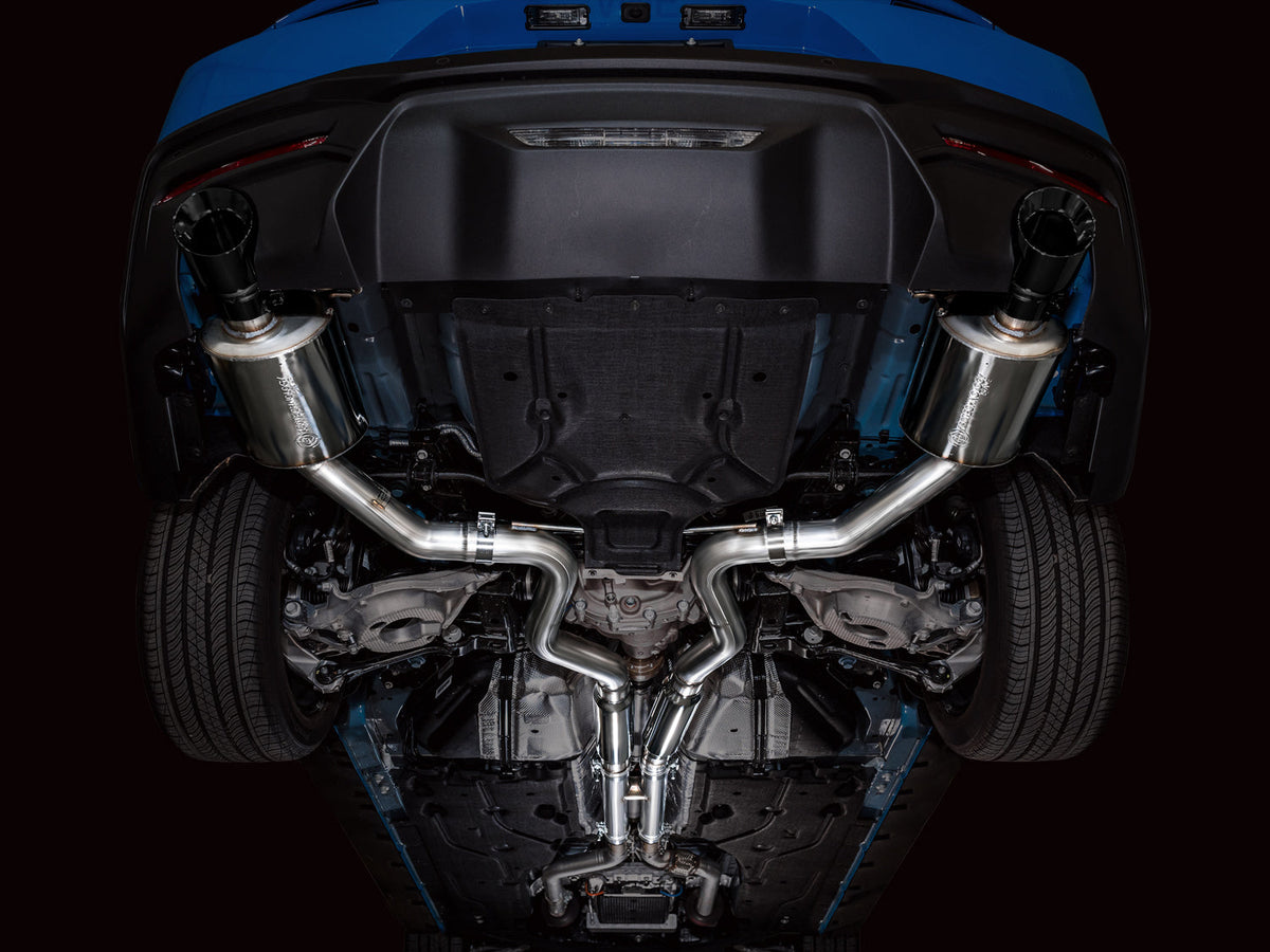 AWE Touring Edition Exhaust – Ford S650 Mustang GT (Dual Tip)