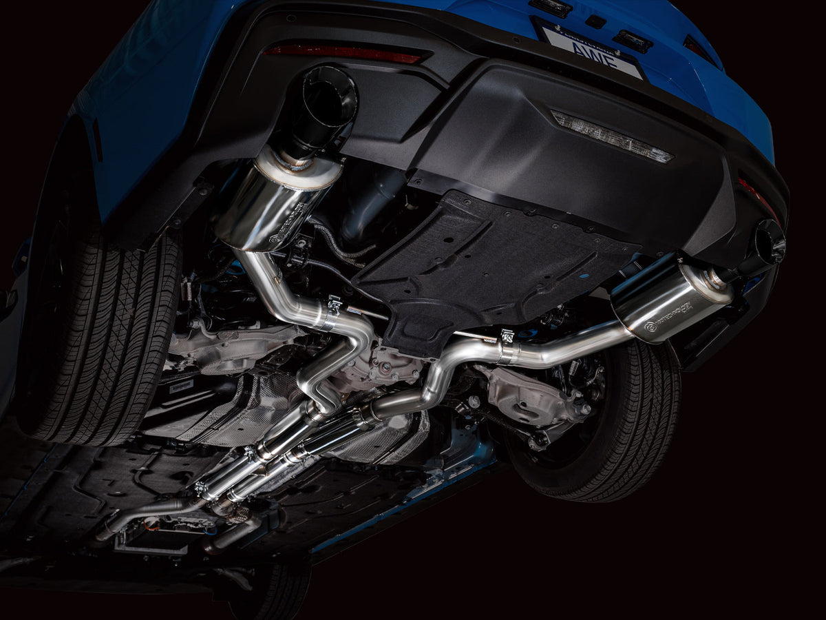 AWE Touring Edition Exhaust – Ford S650 Mustang GT (Dual Tip)