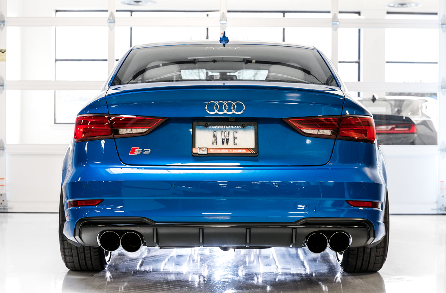 AWE Track Edition Exhaust – Audi 8V S3