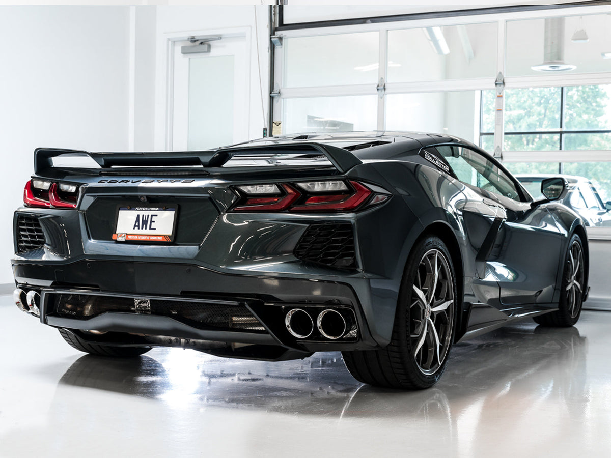 AWE Touring Edition Exhaust – Chevrolet C8 Corvette Stingray / E-Ray