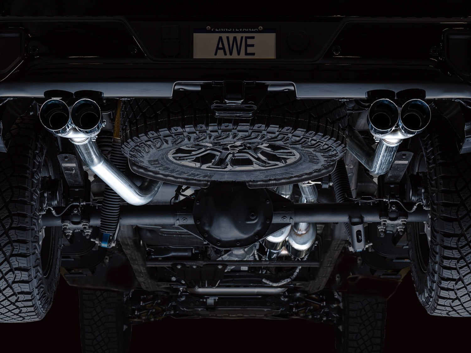 AWE 0FG Exhaust – Chevrolet Silverado ZR2 / GMC Sierra AT4X 6.2L