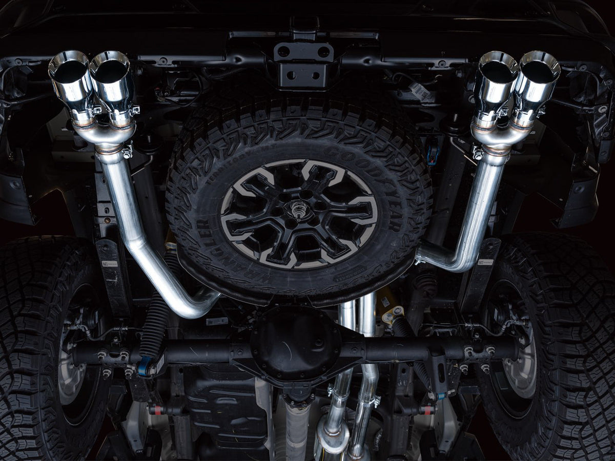 AWE 0FG Exhaust – Chevrolet Silverado ZR2 / GMC Sierra AT4X 6.2L