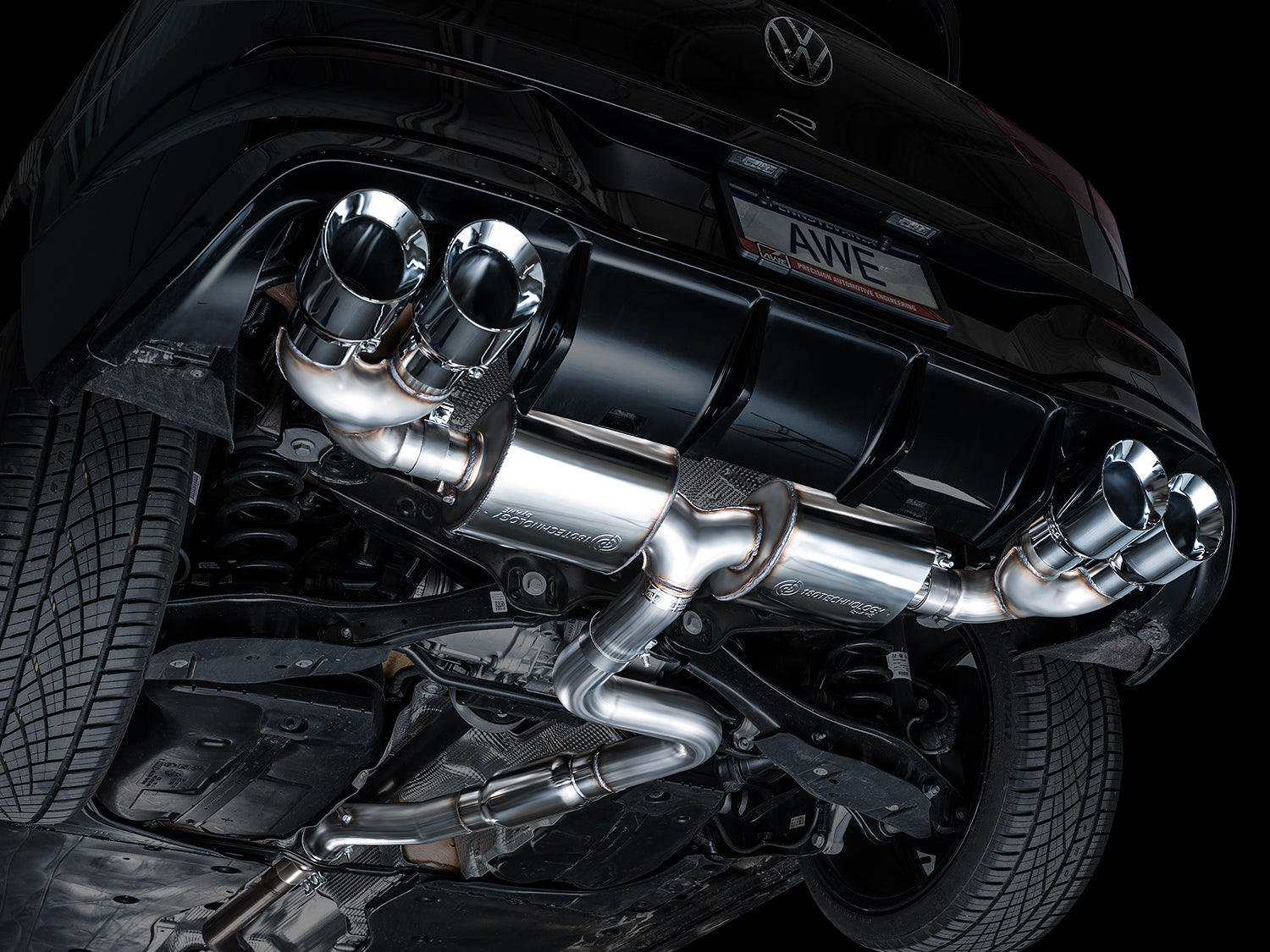 AWE Touring Edition Exhaust – VW Mk8 Golf R