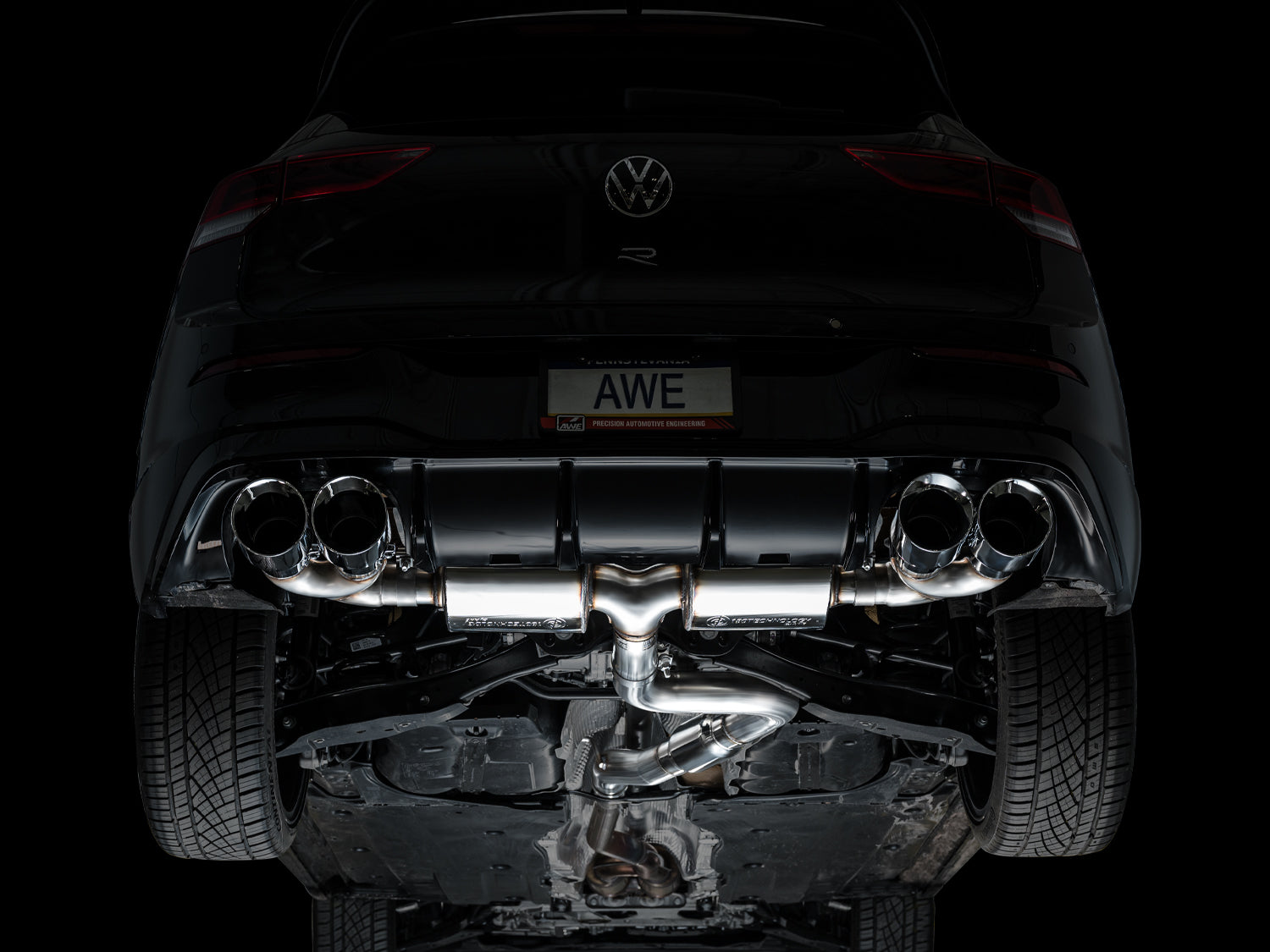 AWE Touring Edition Exhaust – VW Mk8 Golf R