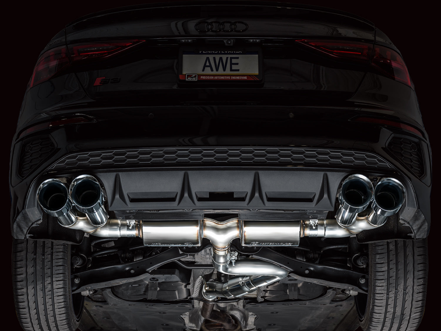 AWE Touring Edition Exhaust – Audi 8Y S3