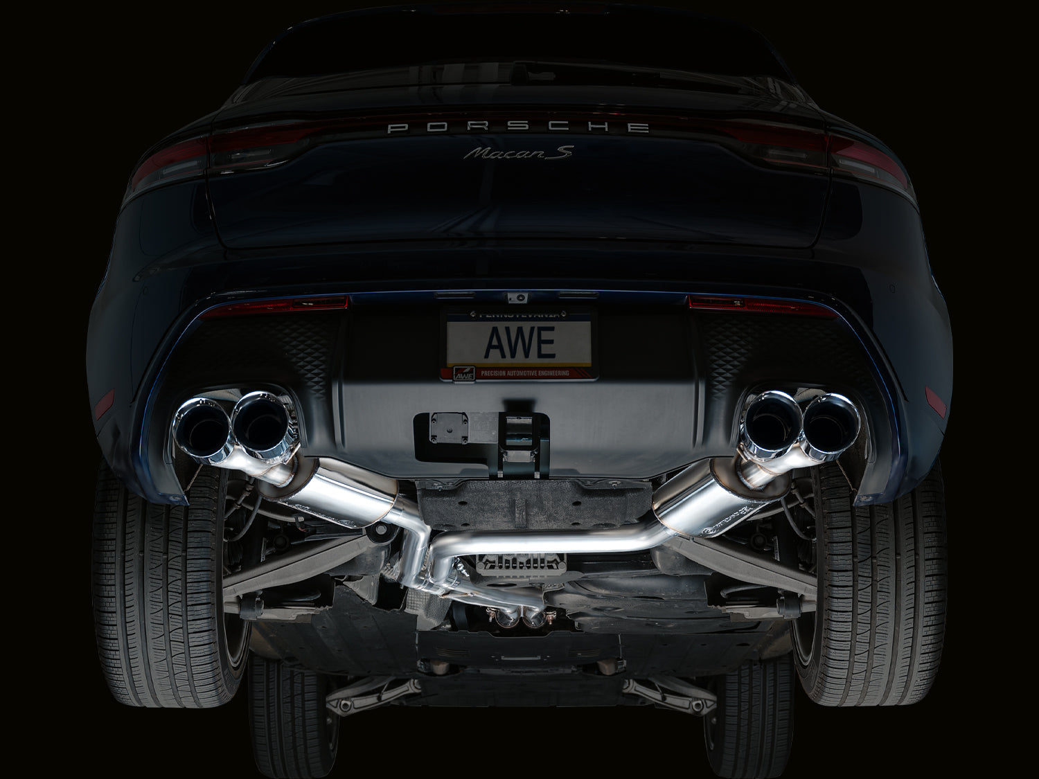 AWE Touring Edition Exhaust – Porsche Macan 3.0T / 2.9TT 2019–2021
