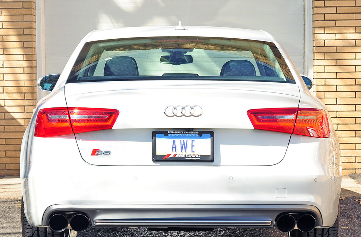 AWE Track Edition Exhaust – Audi C7 S6 4.0T