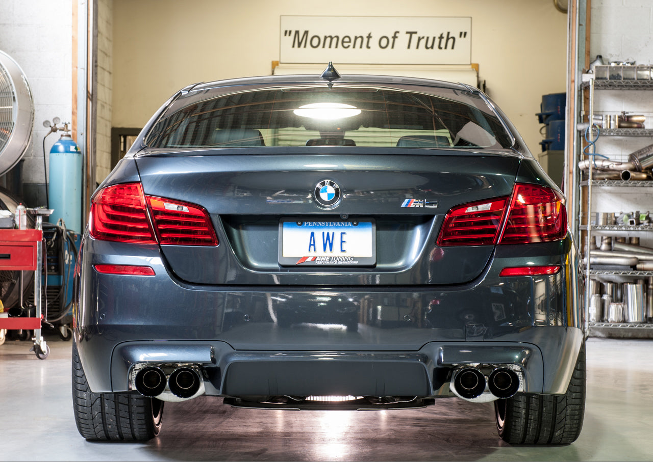 AWE Touring Edition Exhaust – BMW F10 M5