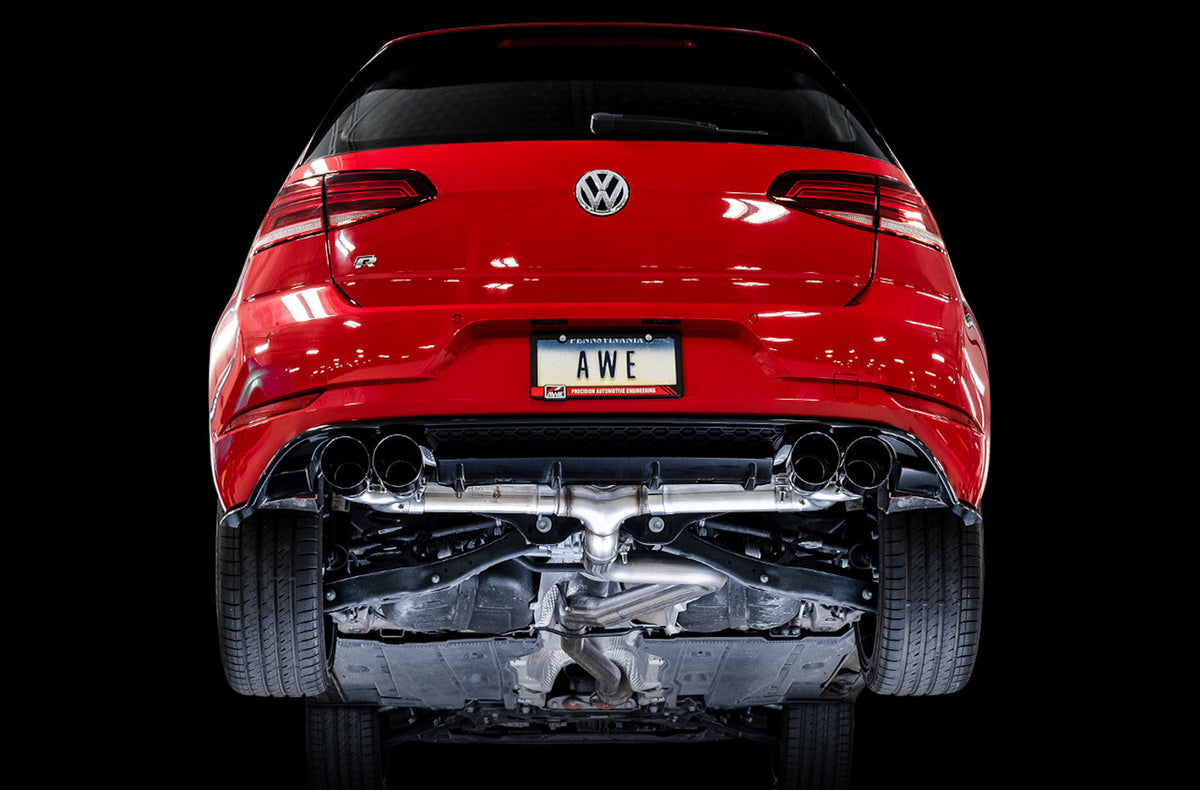 AWE Track Edition Exhaust – VW Mk7 Golf R