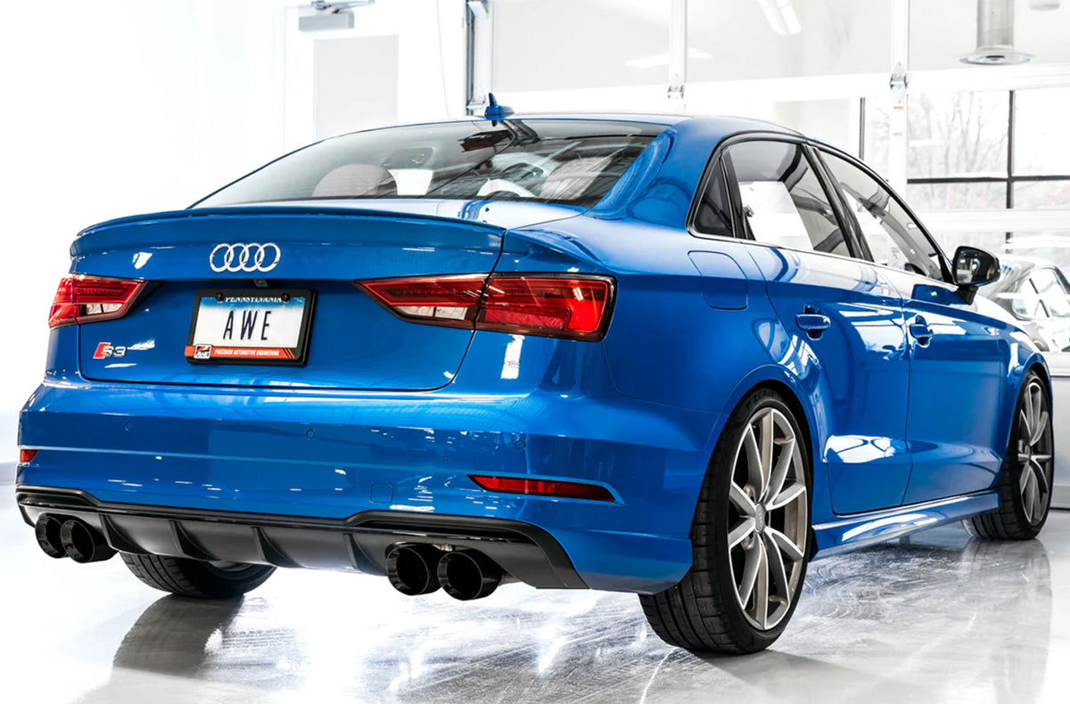 AWE Track Edition Exhaust – Audi 8V S3