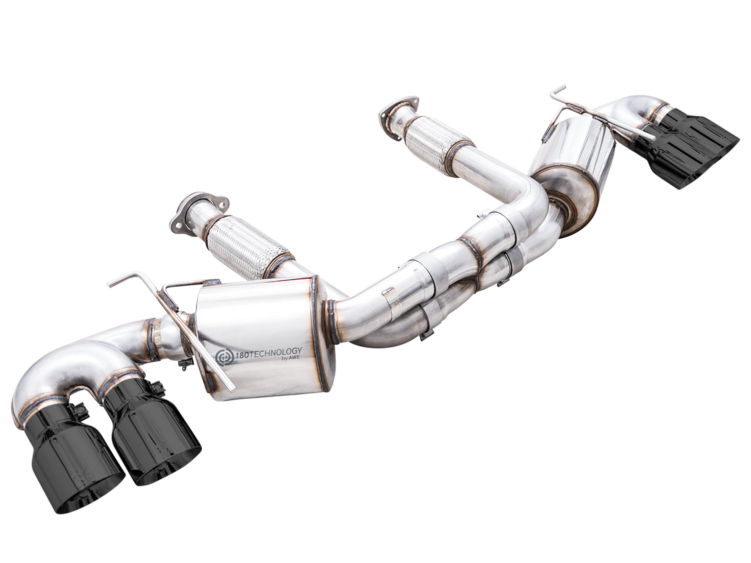 AWE Touring Edition Exhaust – Chevrolet C8 Corvette Stingray / E-Ray