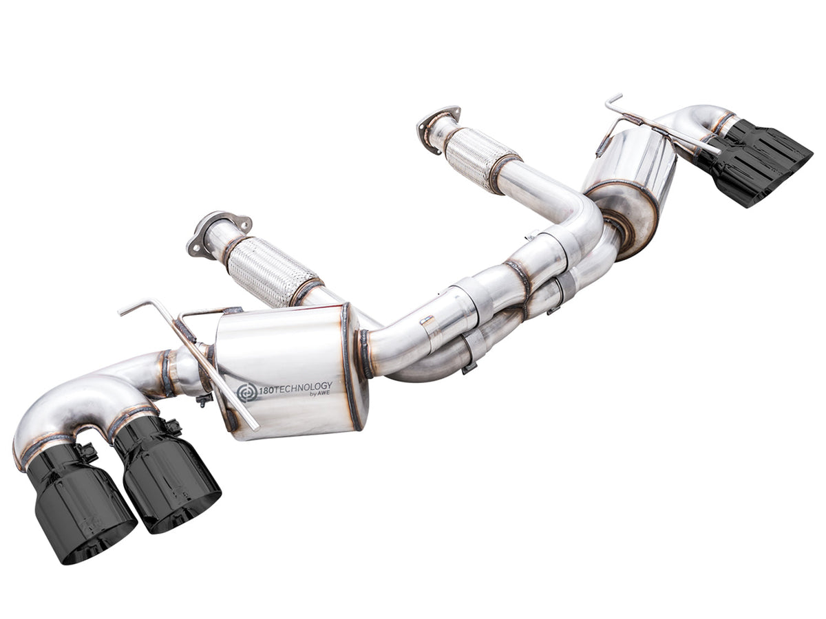 AWE Touring Edition Exhaust – Chevrolet C8 Corvette Stingray / E-Ray