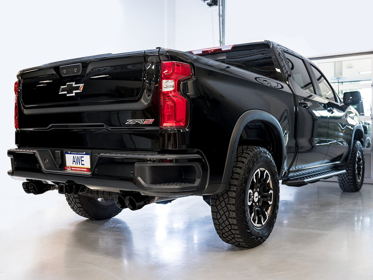 AWE 0FG Exhaust – Chevrolet Silverado ZR2 / GMC Sierra AT4X 6.2L