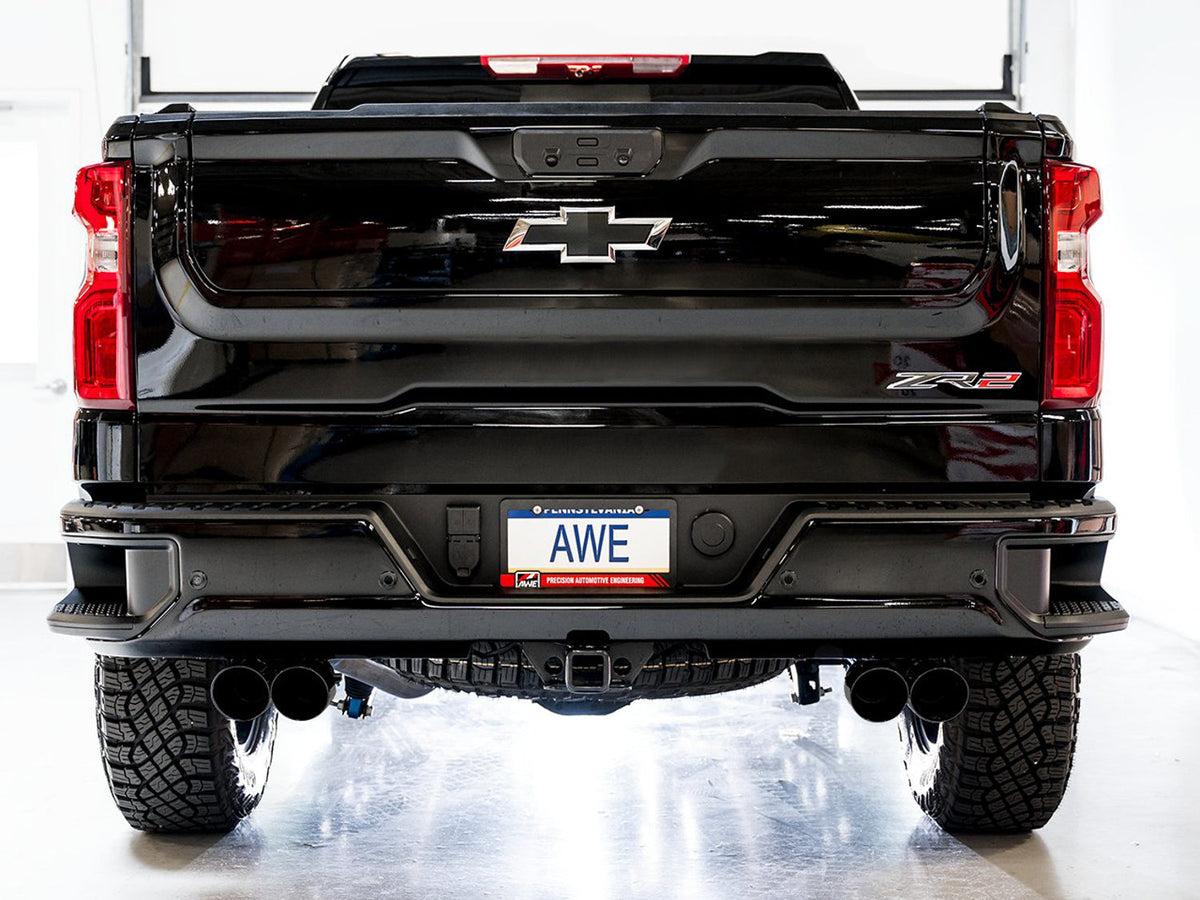AWE 0FG Exhaust – Chevrolet Silverado ZR2 / GMC Sierra AT4X 6.2L