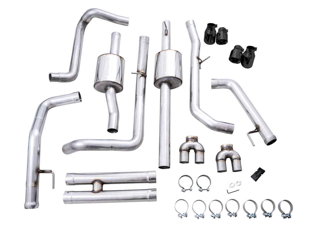 AWE 0FG Exhaust – Chevrolet Silverado ZR2 / GMC Sierra AT4X 6.2L