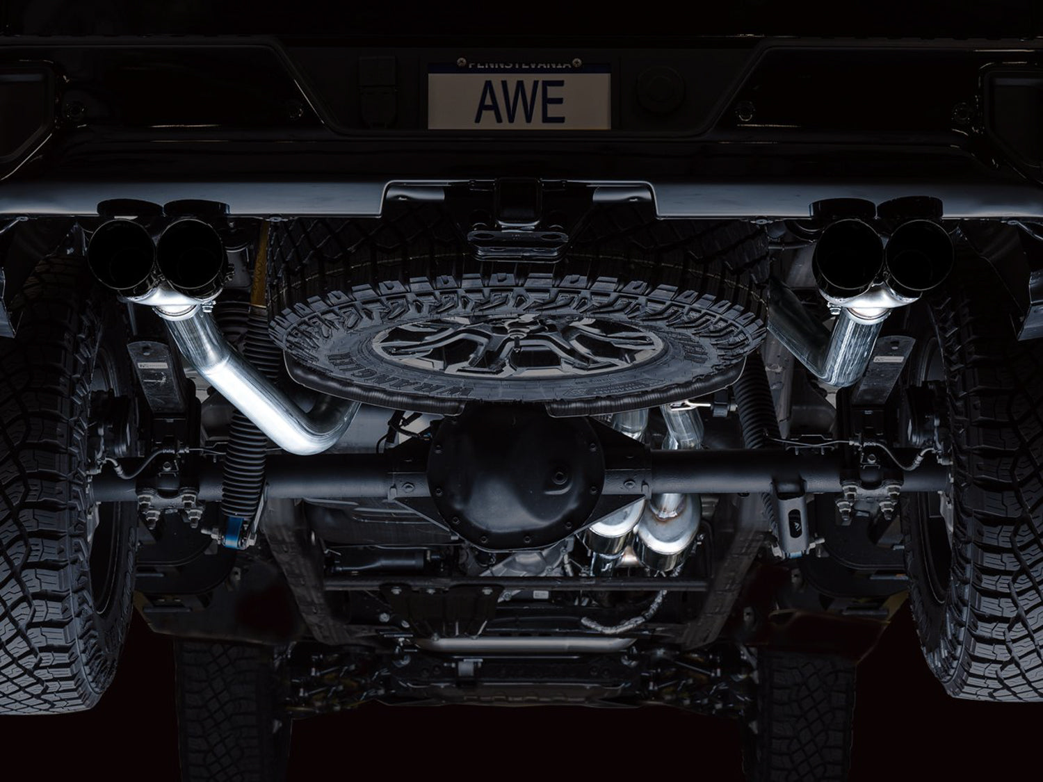 AWE 0FG Exhaust – Chevrolet Silverado ZR2 / GMC Sierra AT4X 6.2L