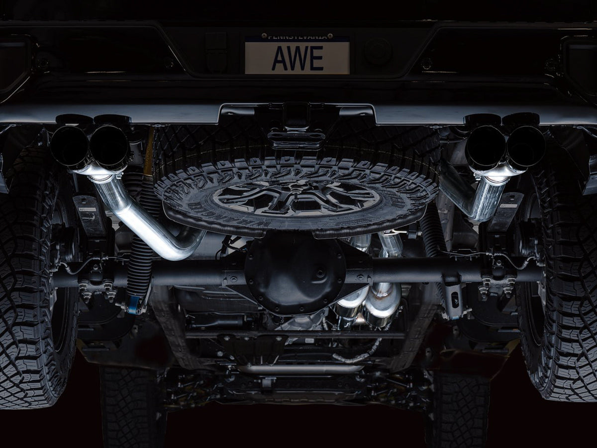 AWE 0FG Exhaust – Chevrolet Silverado ZR2 / GMC Sierra AT4X 6.2L