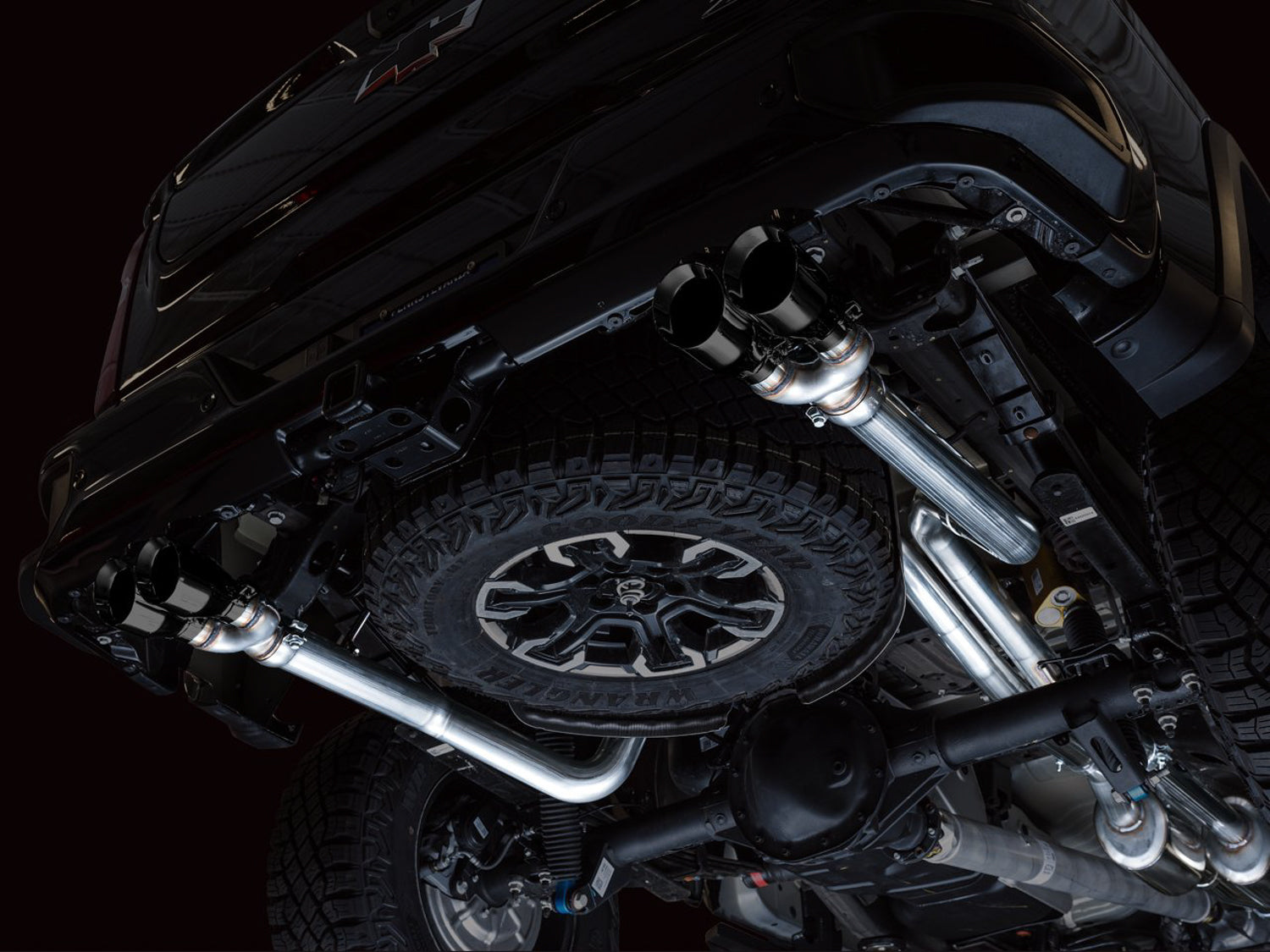 AWE 0FG Exhaust – Chevrolet Silverado ZR2 / GMC Sierra AT4X 6.2L