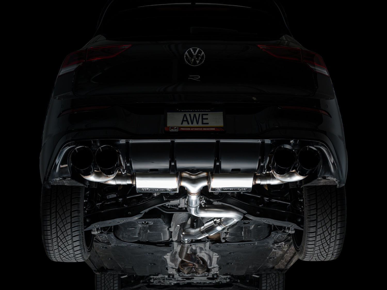 AWE Touring Edition Exhaust – VW Mk8 Golf R