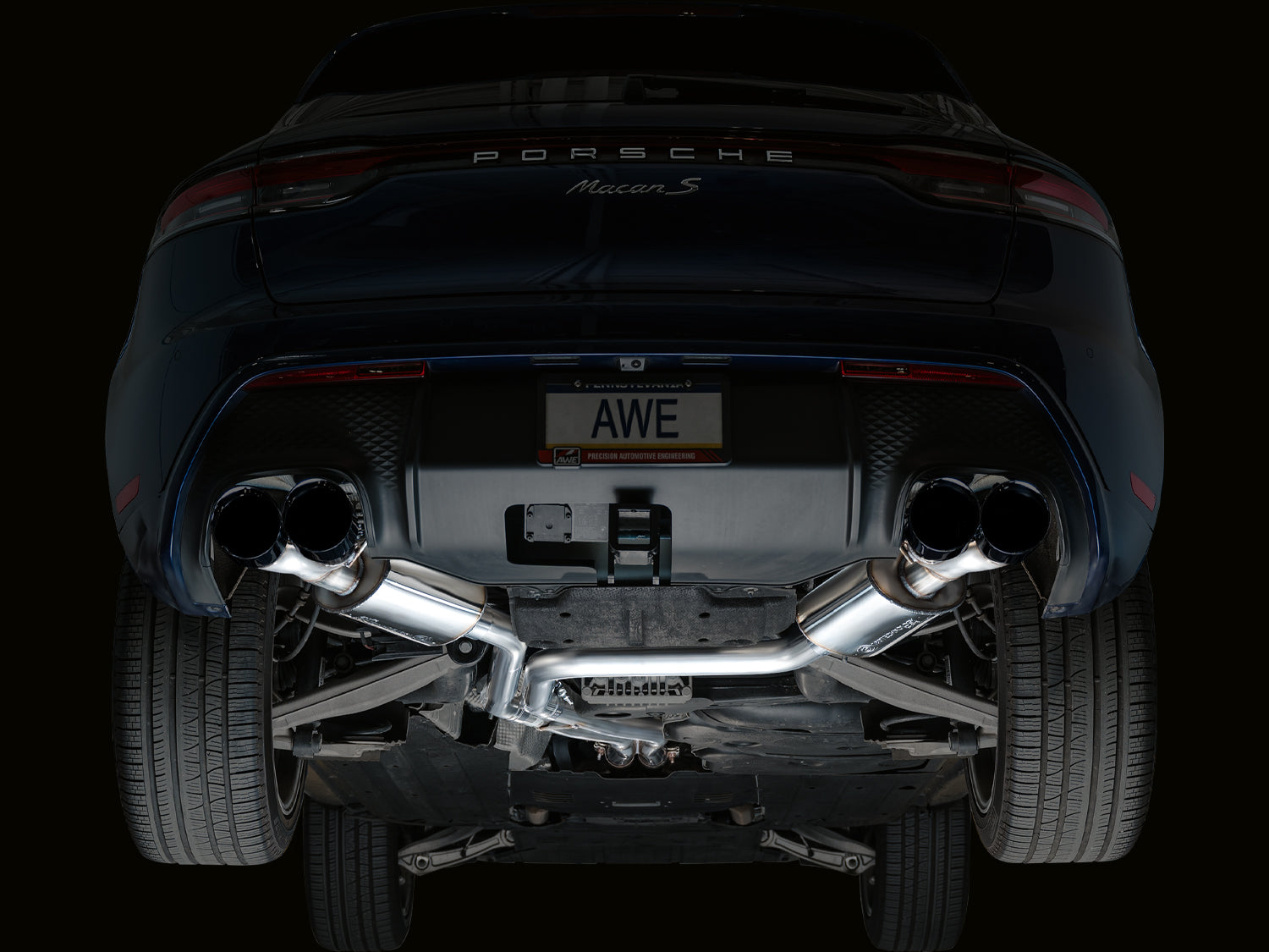 AWE Touring Edition Exhaust – Porsche Macan 3.0T / 2.9TT 2019–2021