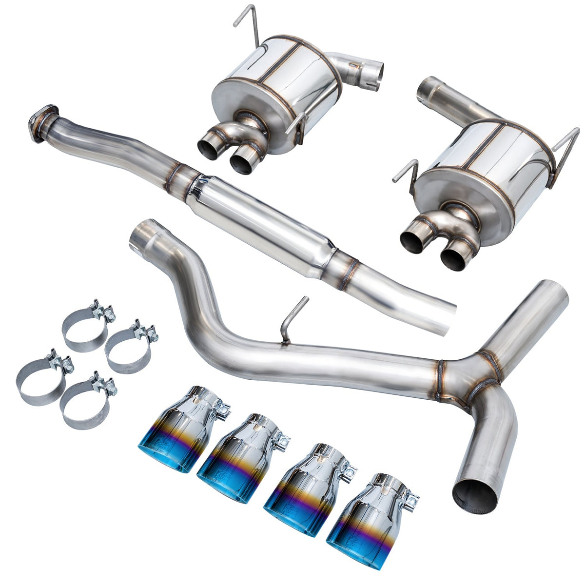 AWE Touring Edition Exhaust – Subaru VA WRX STI (EJ25)