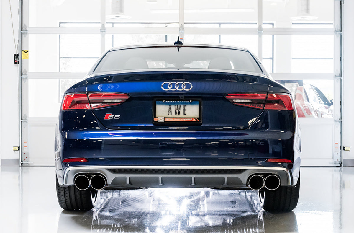 AWE SwitchPath Exhaust – Audi B9 S5 Coupe 3.0T