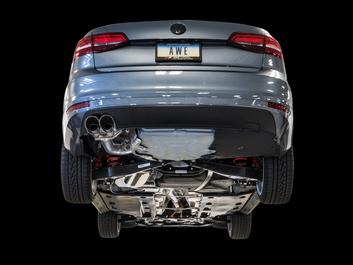 AWE Track Edition Exhaust – VW Mk6 Jetta 1.4T