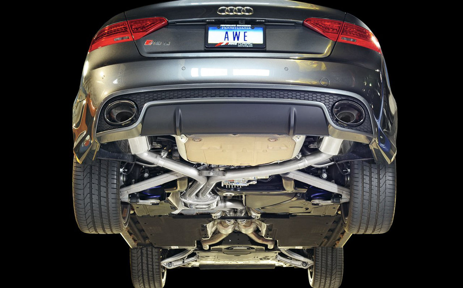 AWE Touring Edition Exhaust – Audi B8 RS5 4.2L V8