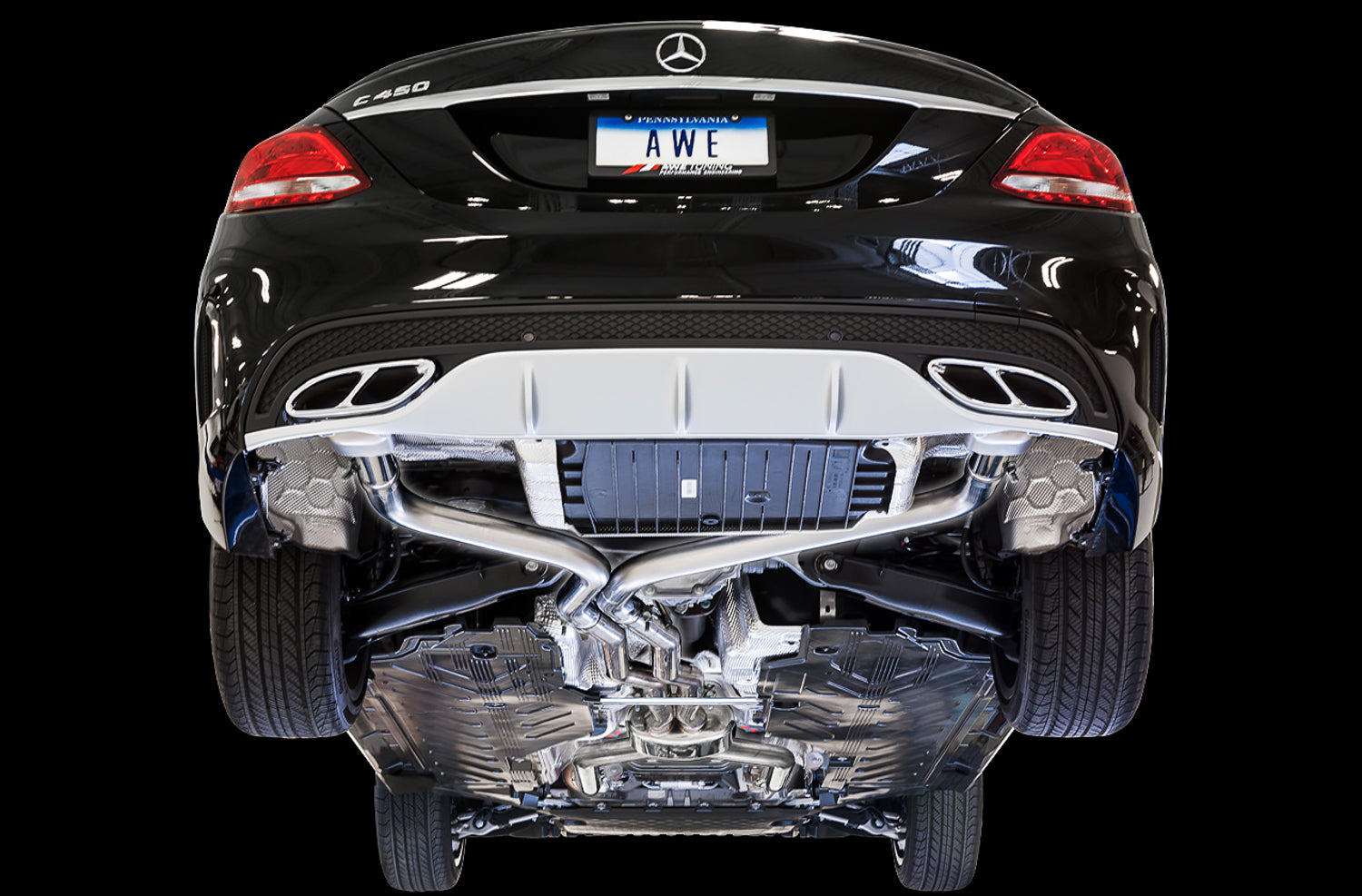 AWE Touring Edition Exhaust – Mercedes-AMG W205 C43 / C450 / C400